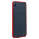 Wholesale Samsung Galaxy A01 Slim Matte Hybrid Bumper Case (Red)